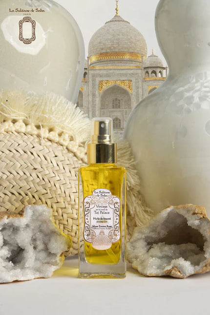 La Sultane de Saba Beauty Oil – Musk, Incense & Rose – Journey to the Taj Pa