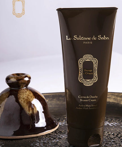 La Sultane de Saba Shower Cream – Amber & Sandalwood