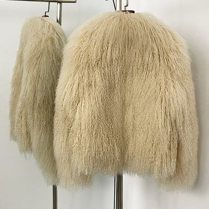 KOVNA design - Mongolian fur jas