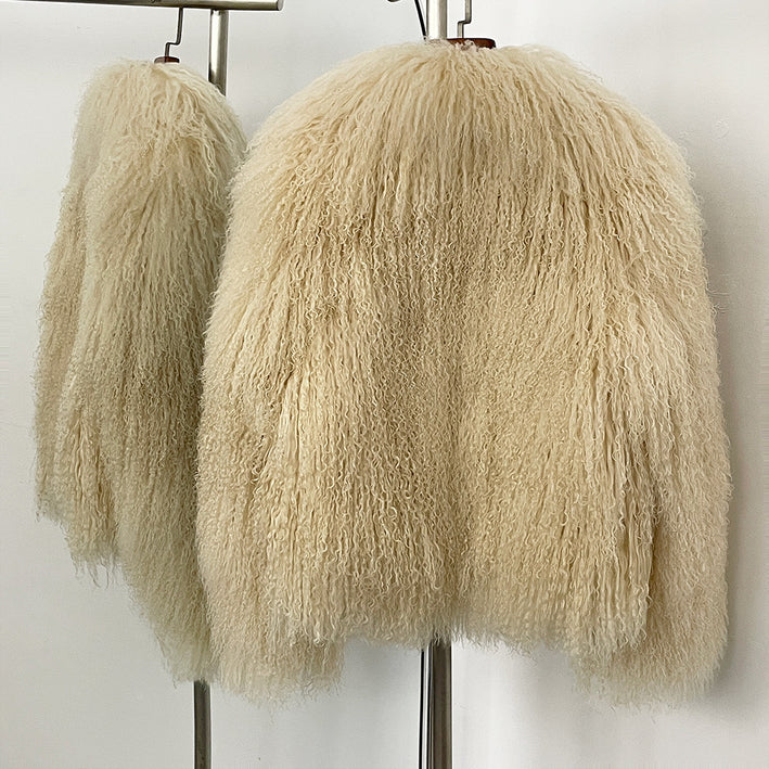 KOVNA design - Mongolian fur jas