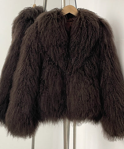 KOVNA design - Mongolian fur jas