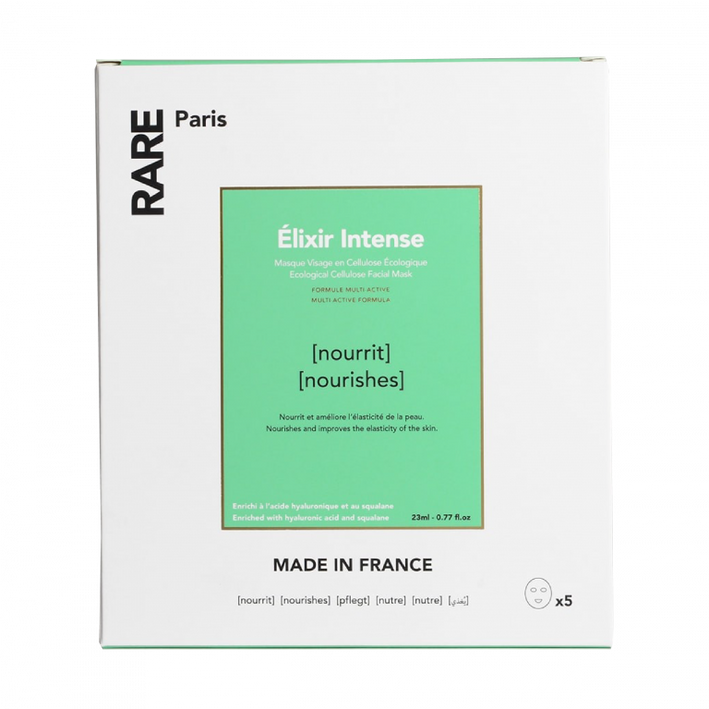 RARE Paris Gezichtsmasker Box x5 – Elixir Intense