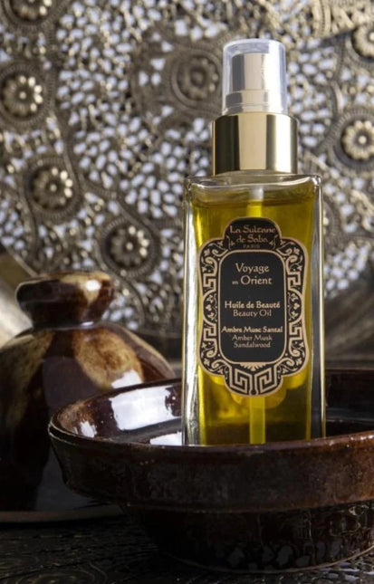 La Sultane de Saba Amber, Musk & Sandalwood Body Oil – Journey to the Orient
