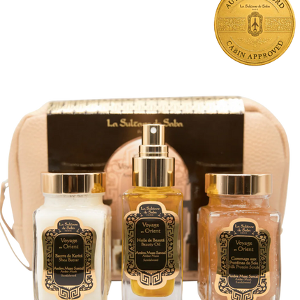 La Sultane de Saba Travel Set – Amber & Sandalwood