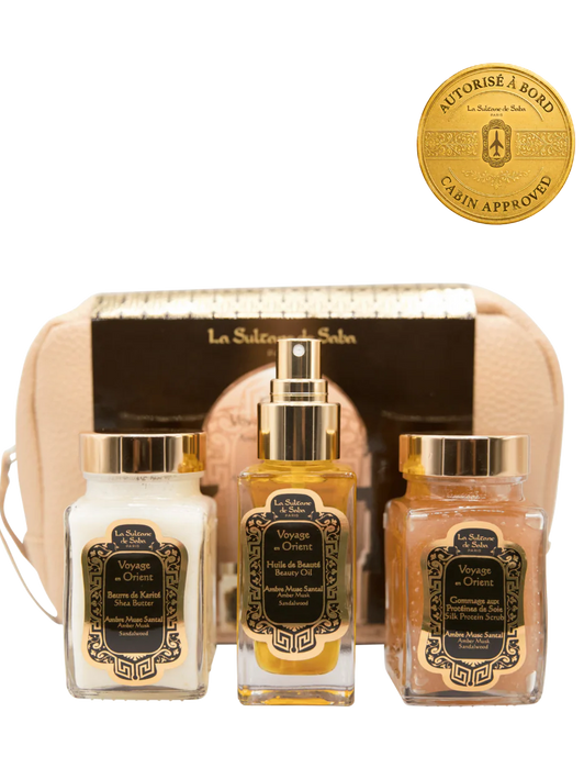 La Sultane de Saba Travel Set – Amber & Sandalwood