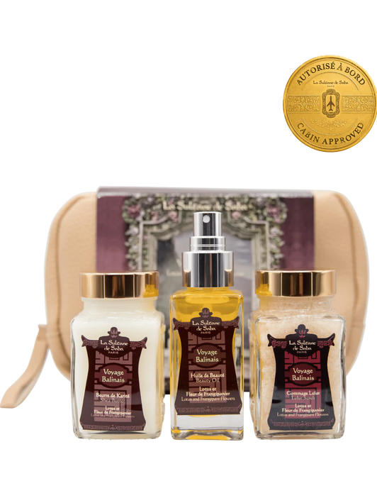 La Sultane de Saba Travel Set – Lotus & Frangipani