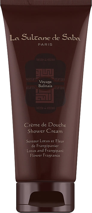 La Sultane de Saba Shower Cream – Lotus & Frangipani